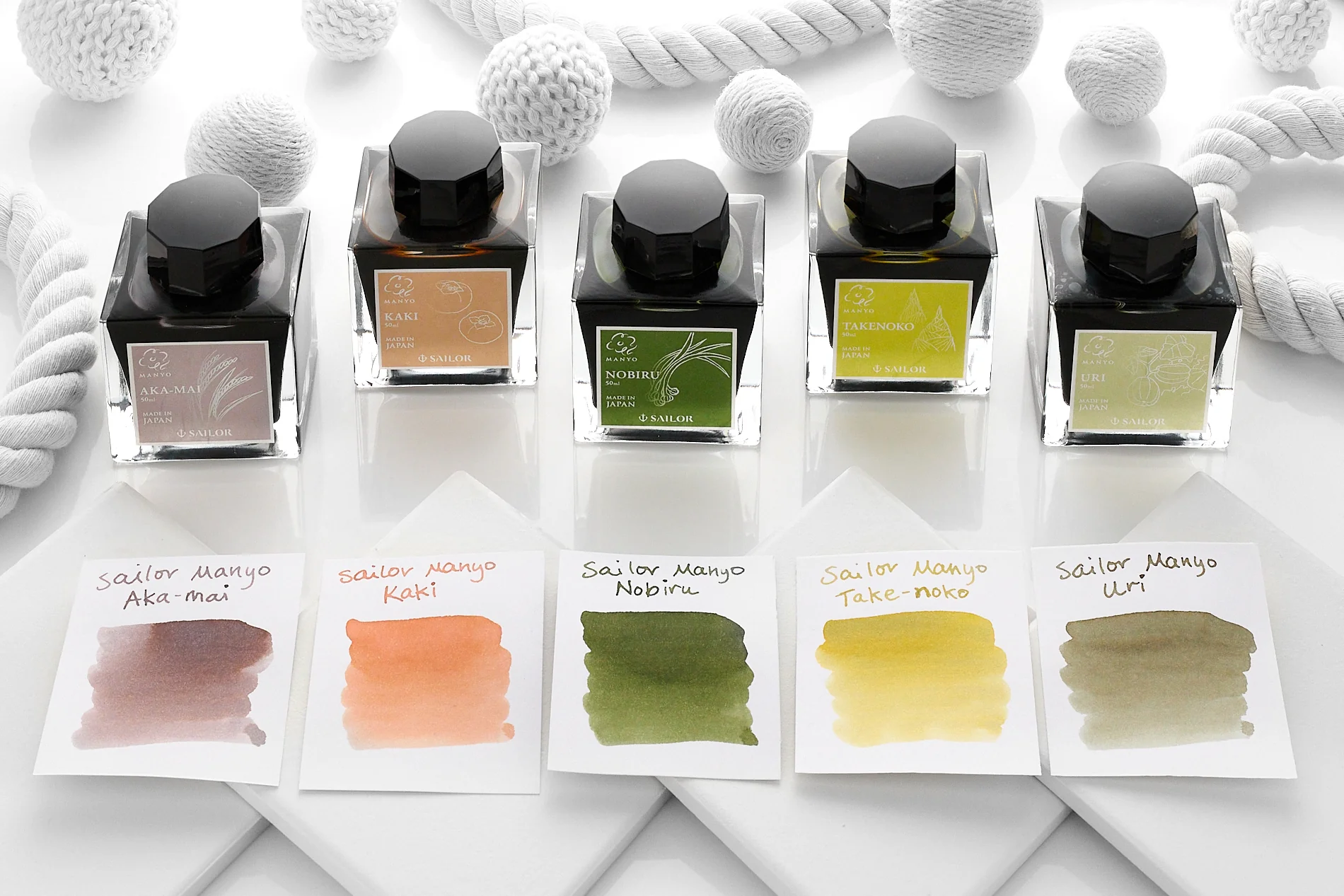 Sailor Manyo Takenoko - 50ml Bottled Ink (Limited Edition) - Image 5