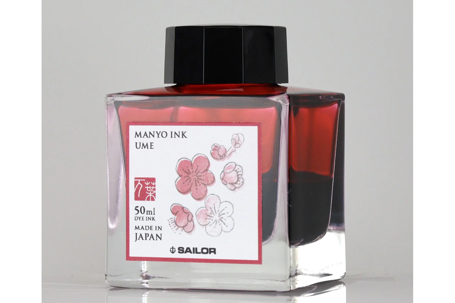 Sailor Manyo Ume - 50ml Bottled Ink - Image 3
