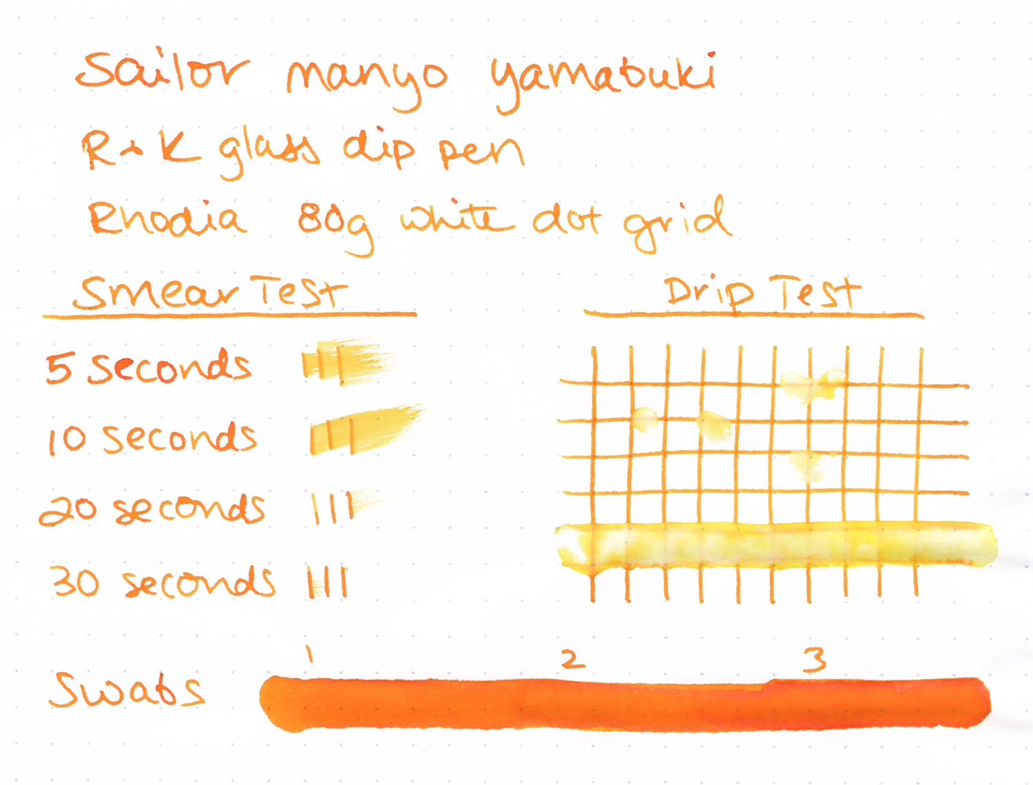 Sailor Manyo Yamabuki - 50ml Bottled Ink - Image 6