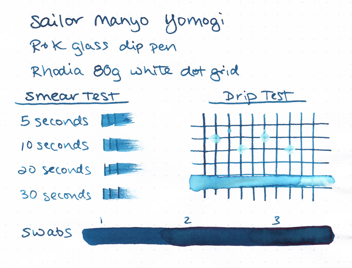 Sailor Manyo Yomogi - 50ml Bottled Ink - Image 2