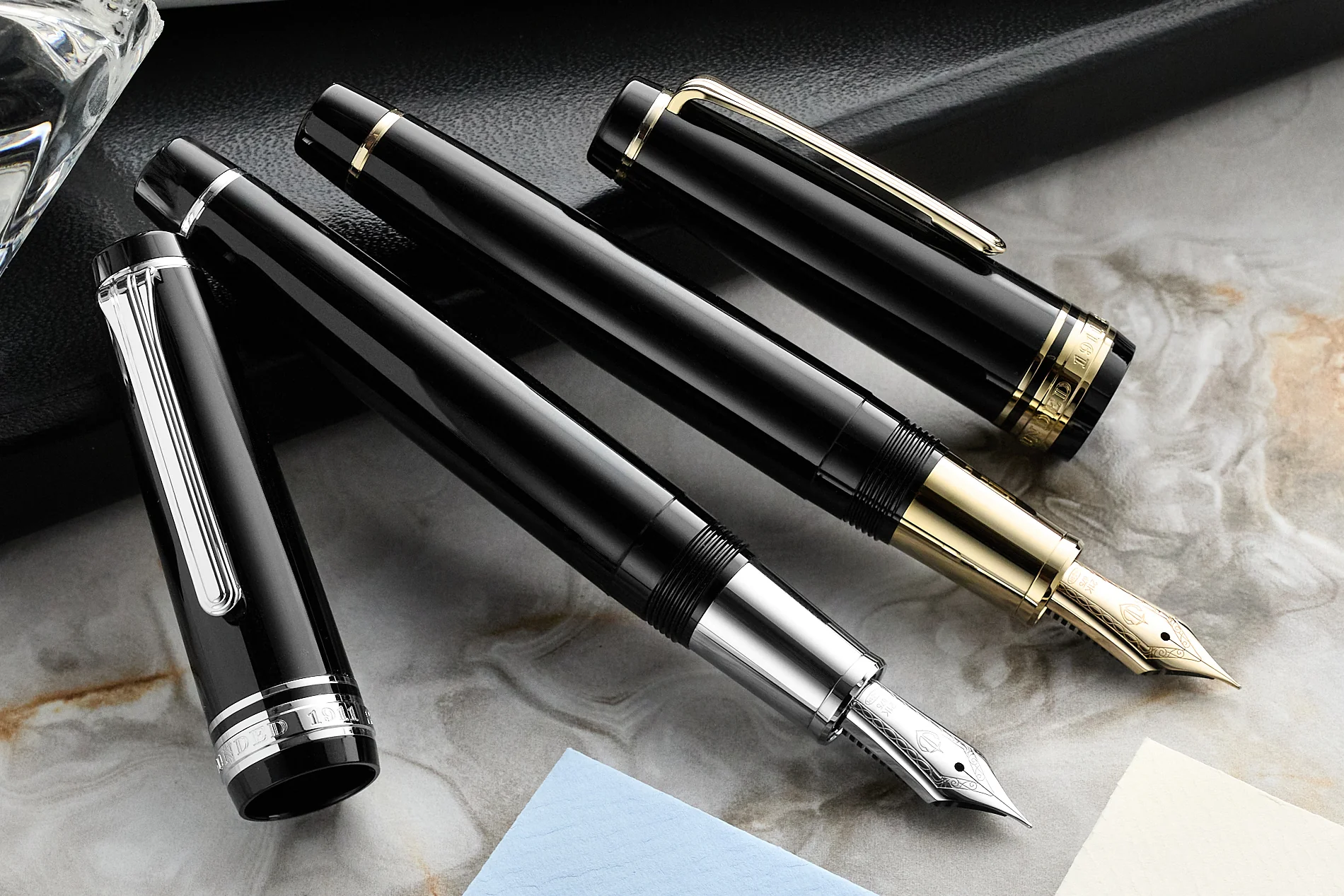 Sailor Pro Gear Fountain Pen - Ginza Silver (Limited Edition) - Image 7