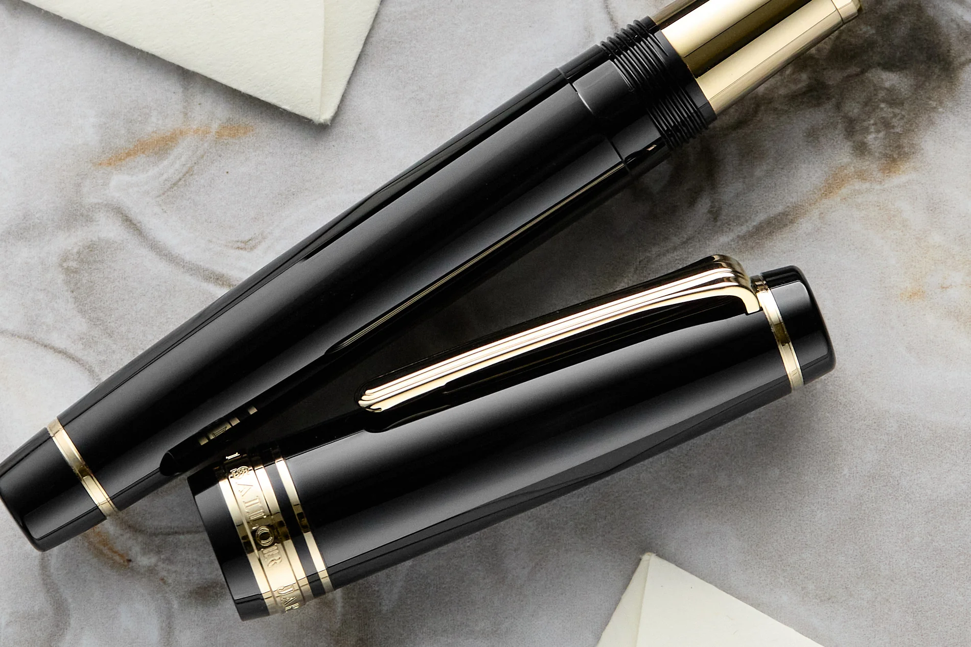 Sailor Pro Gear Fountain Pen - Roppongi Gold (Limited Edition) - Image 6