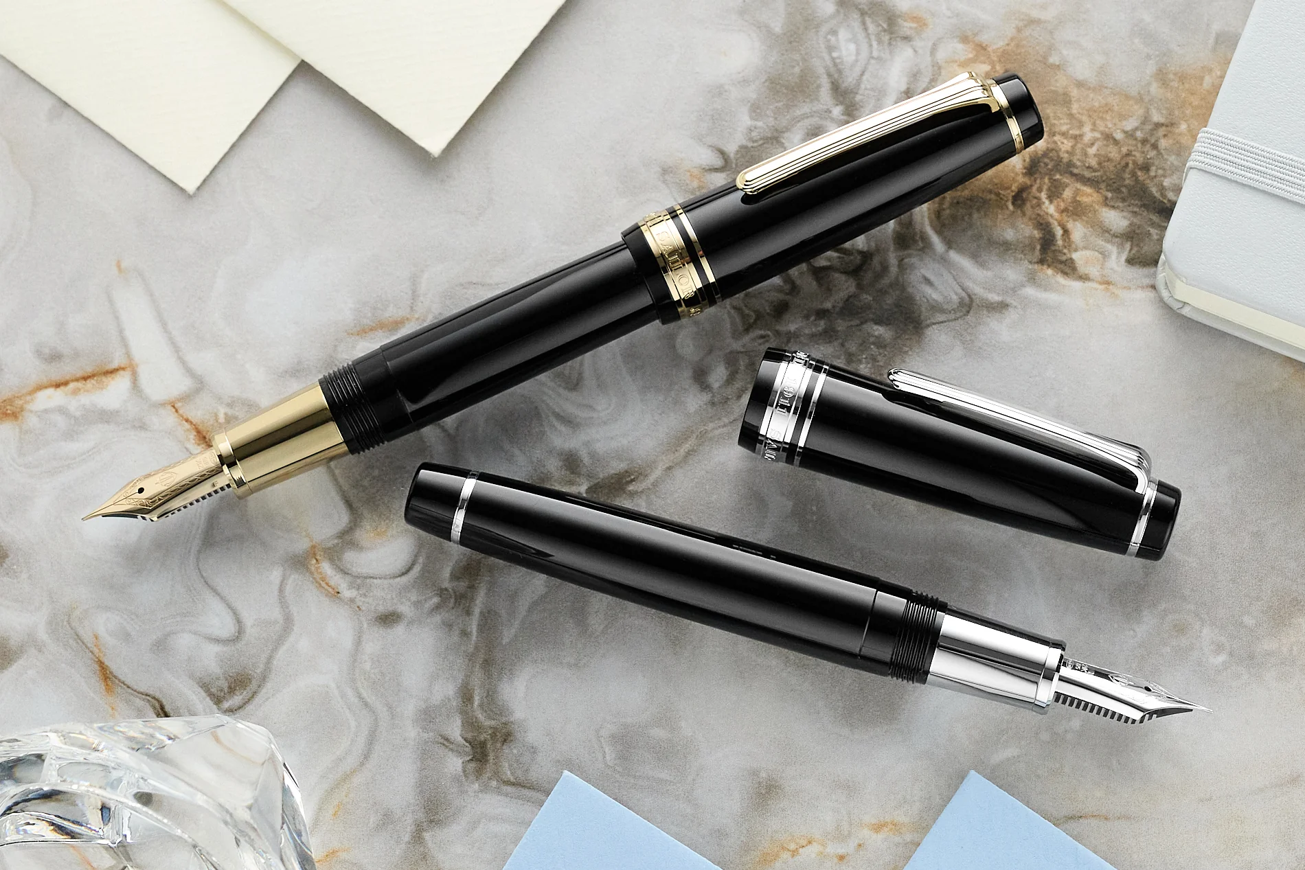 Sailor Pro Gear Fountain Pen - Roppongi Gold (Limited Edition) - Image 7