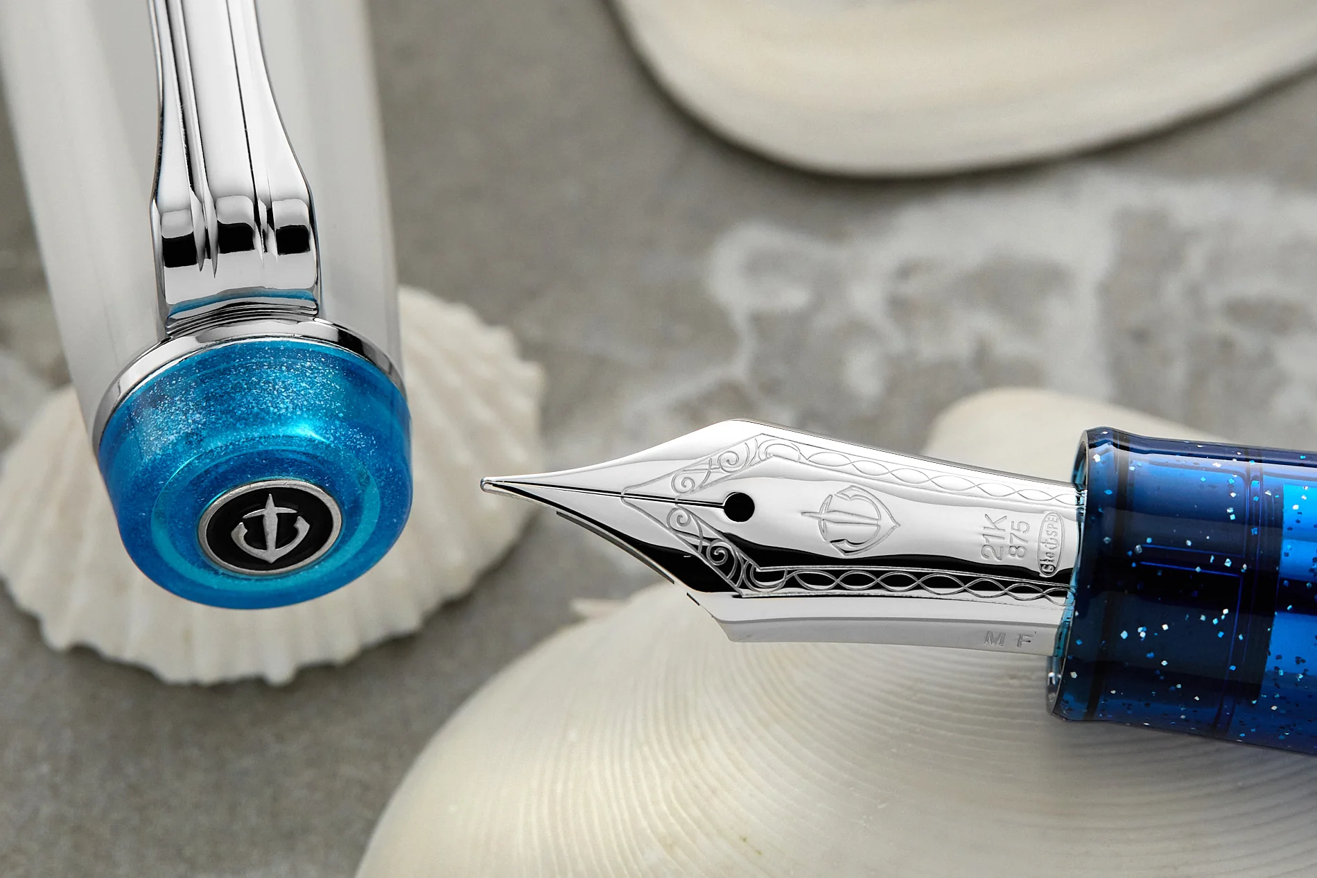 Sailor Pro Gear Fountain Pen - Sunlight from the Ocean Floor - Image 4