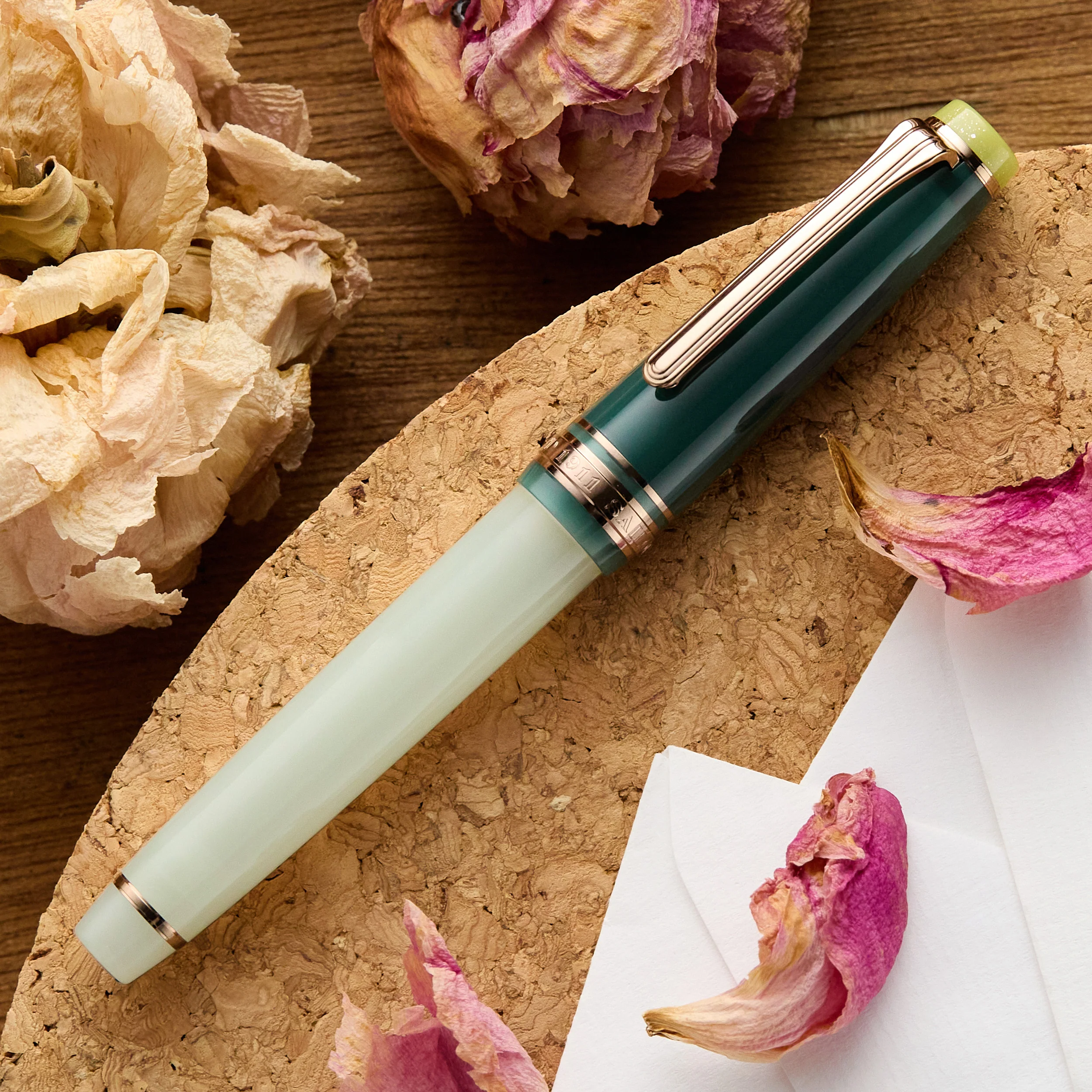 Sailor Pro Gear Slim Fountain Pen - Eucalyptus - Image 2