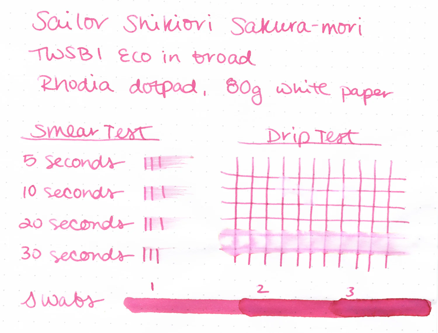 Sailor Shikiori Sakura-mori - 20ml Bottled Ink - Image 7