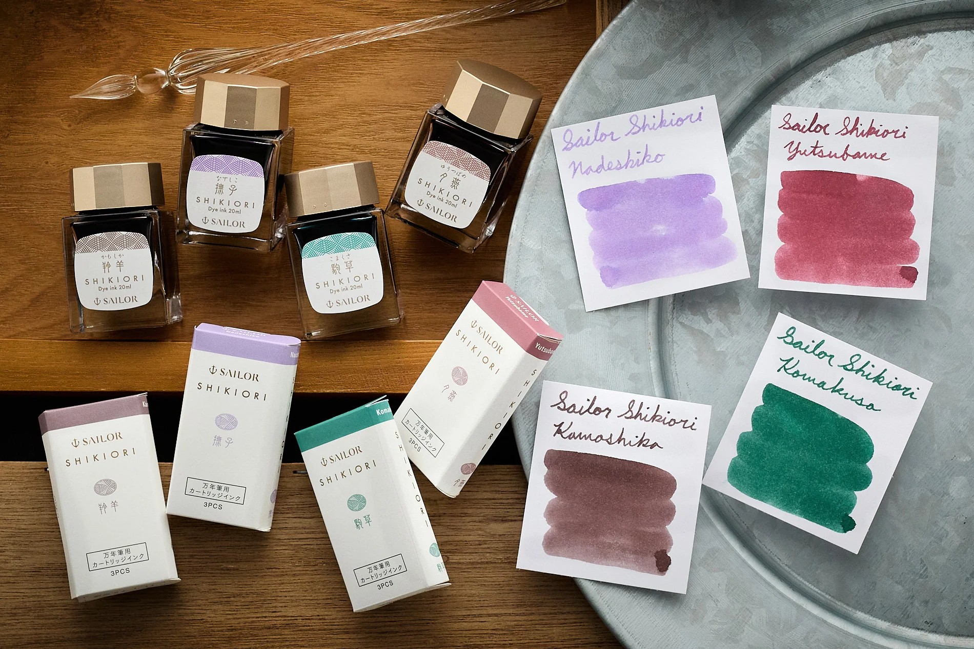 Sailor Shikiori Komakusa - 20ml Bottled Ink - Image 3
