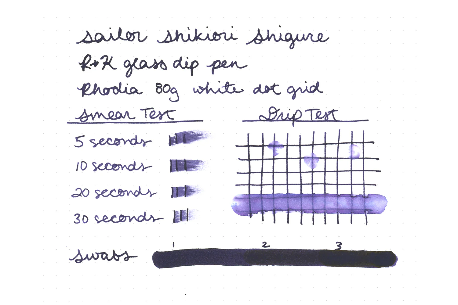 Sailor Shikiori Shigure - 20ml Bottled Ink - Image 2