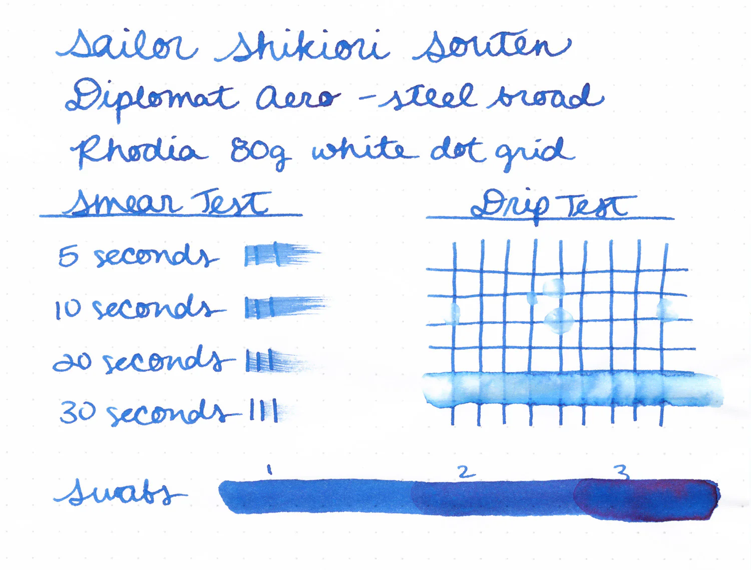 Sailor Shikiori Souten - Ink Sample - Image 2