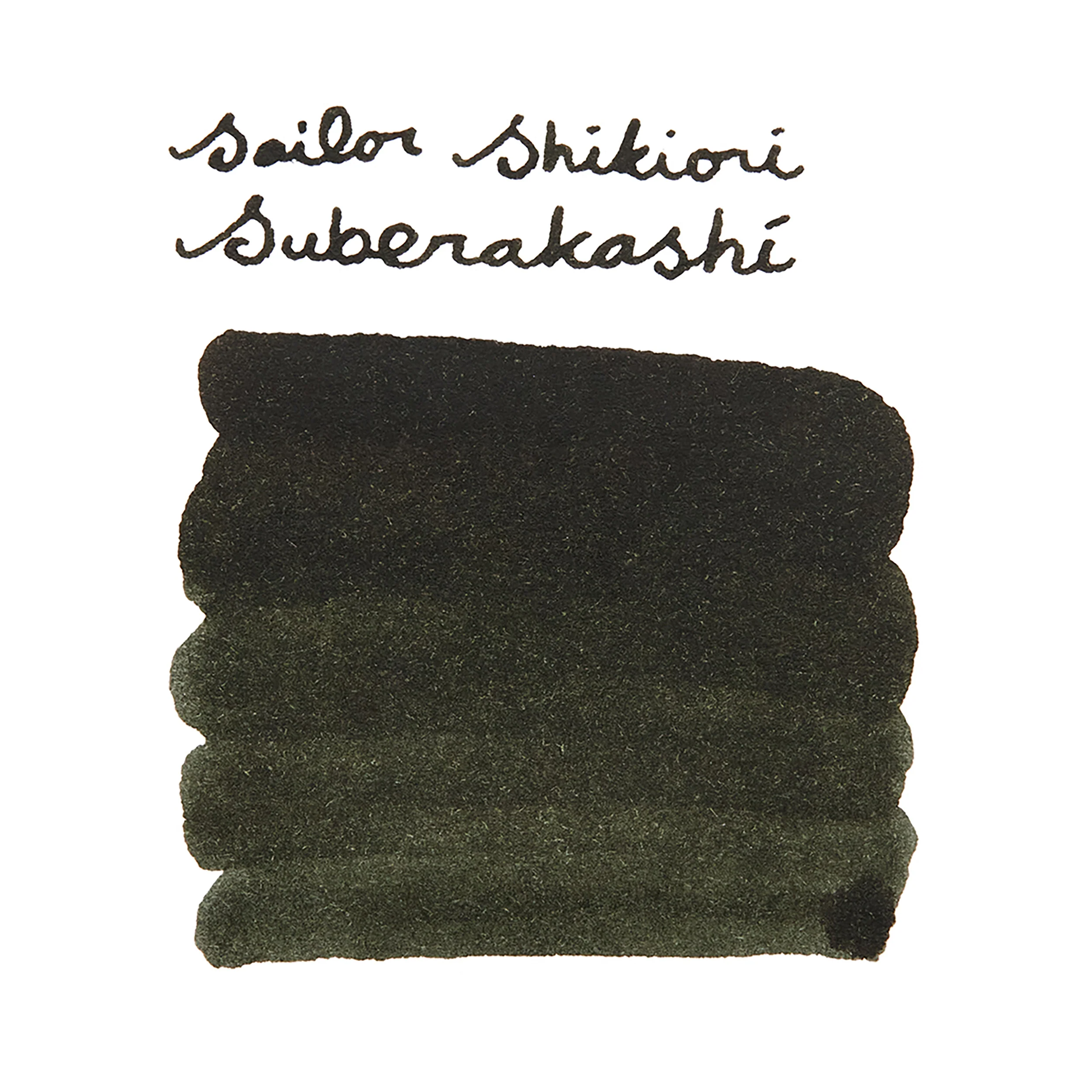 Sailor Shikiori Suberakashi - Ink Sample