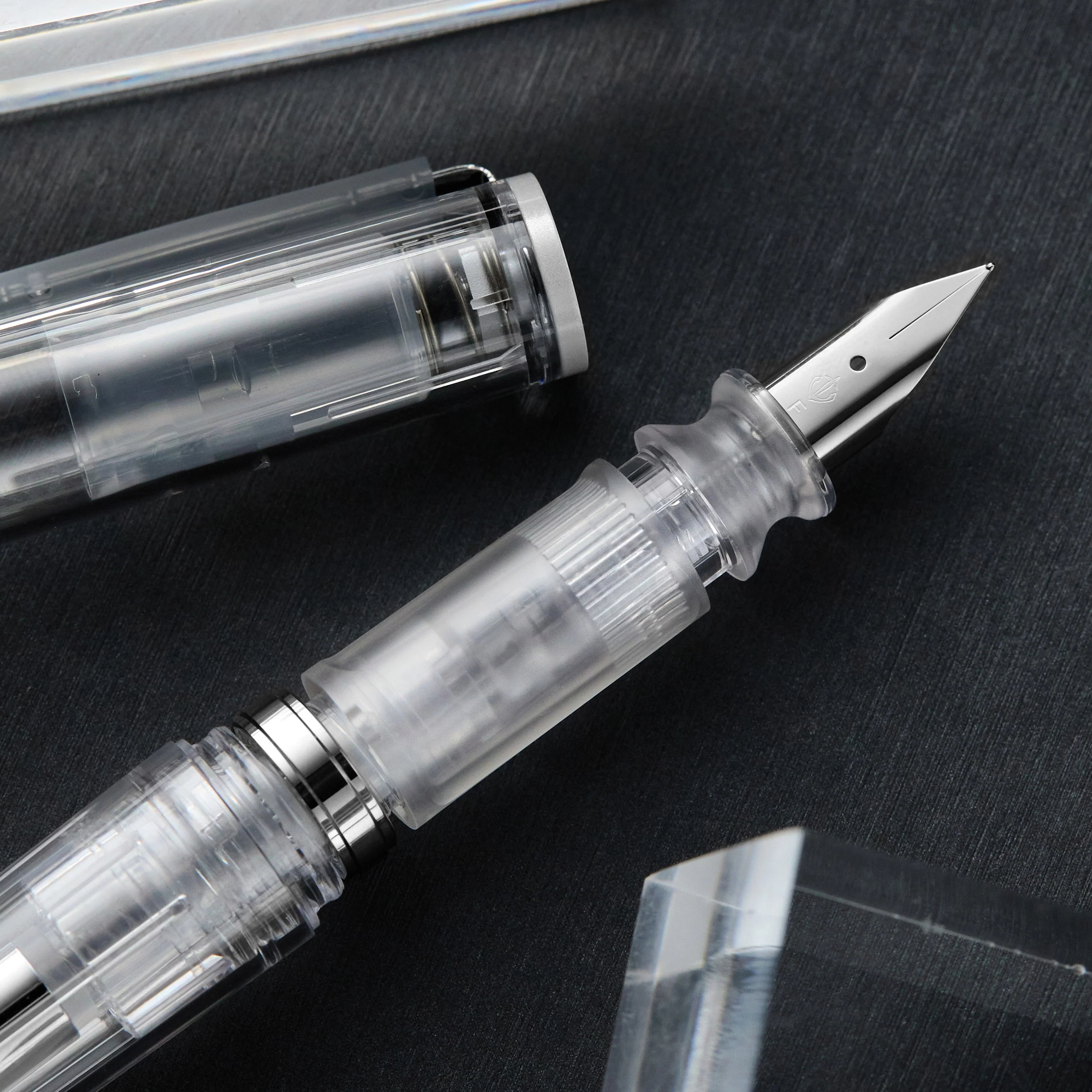 Sailor TUZU Adjust Fountain Pen - Crystal White (Limited Edition) - Image 4