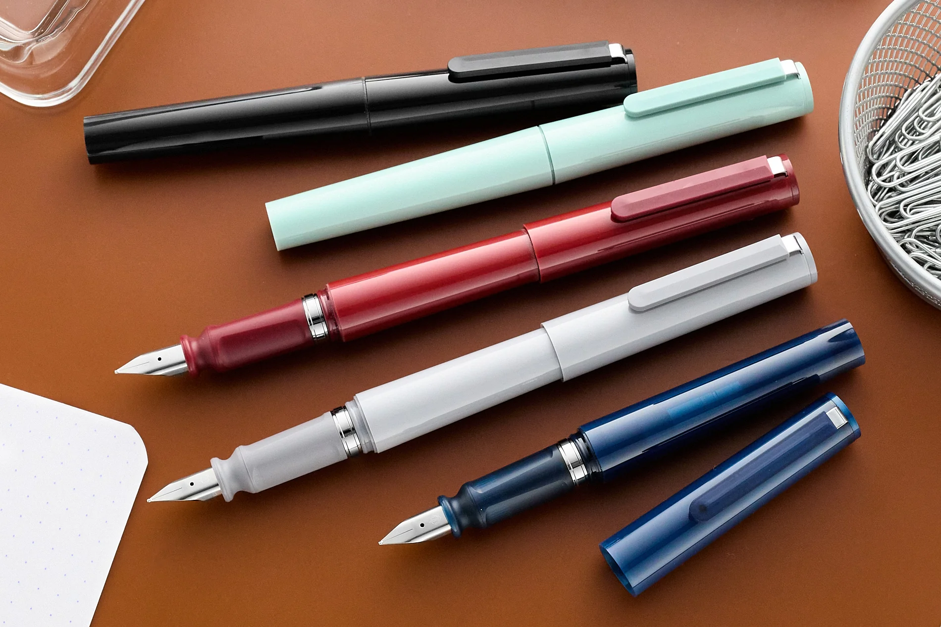 Sailor TUZU Adjust Fountain Pen - Translucent Navy (Special Edition) - Image 9