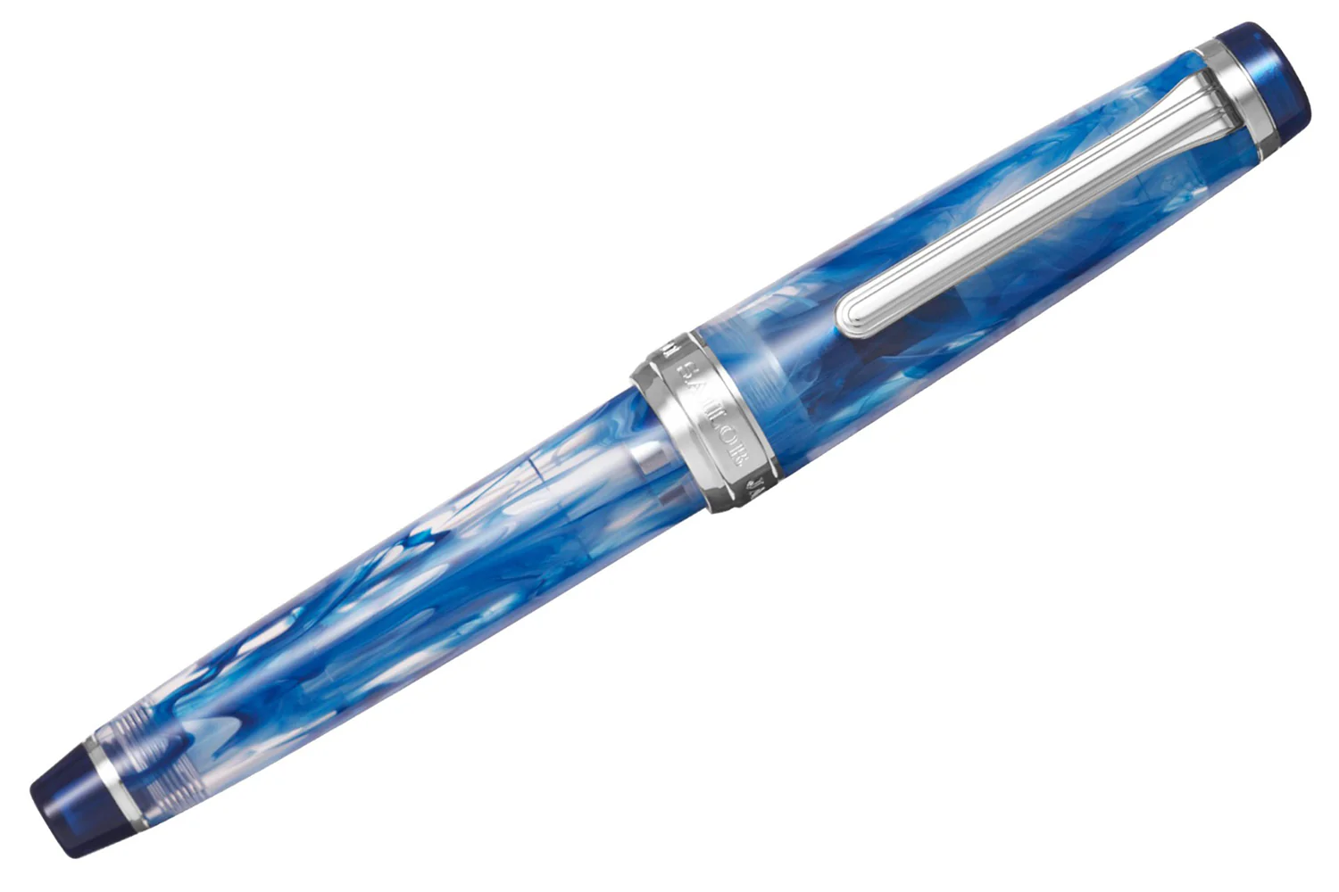 Sailor Veilio Fountain Pen - Blue (Limited Production) - Image 6