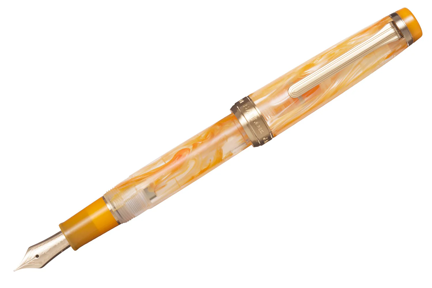 Sailor Veilio Fountain Pen - Pearl Orange (Limited Production) - Image 5