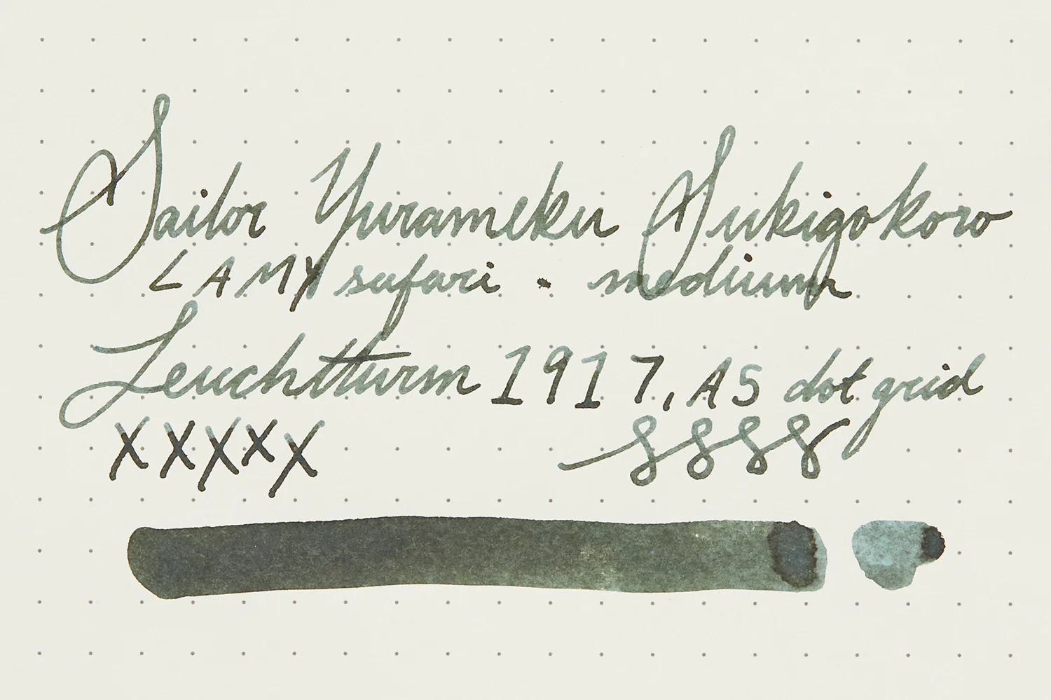 Sailor Yurameku Sukigokoro - Ink Sample - Image 6
