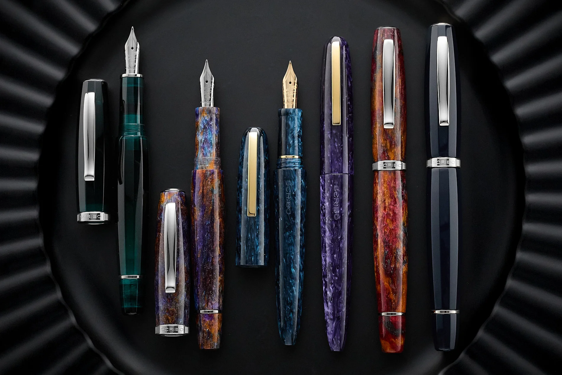 SCRIBO FEEL Fountain Pen - Blue Black - Image 12
