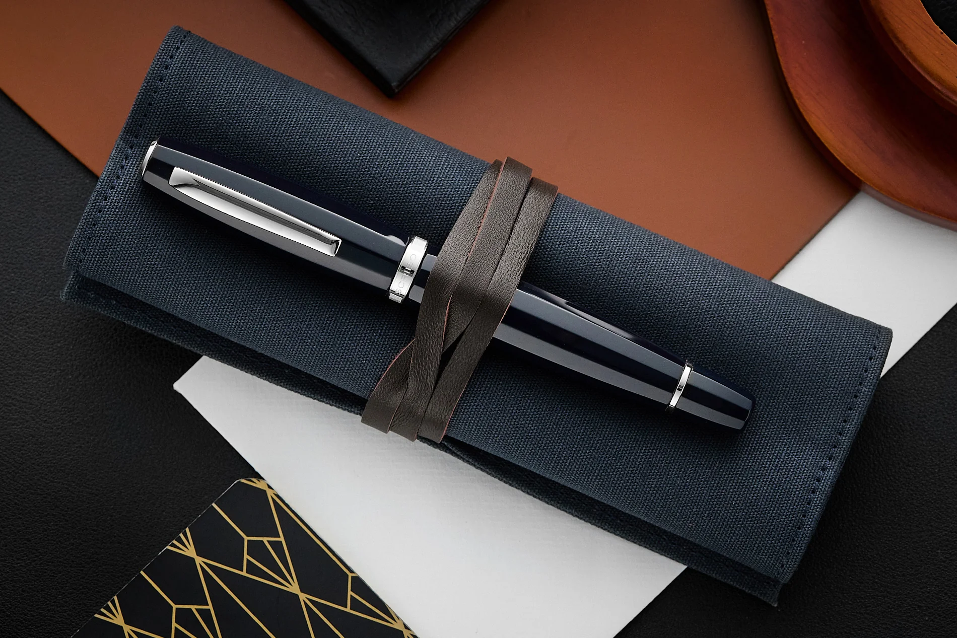 SCRIBO FEEL Fountain Pen - Blue Black - Image 3