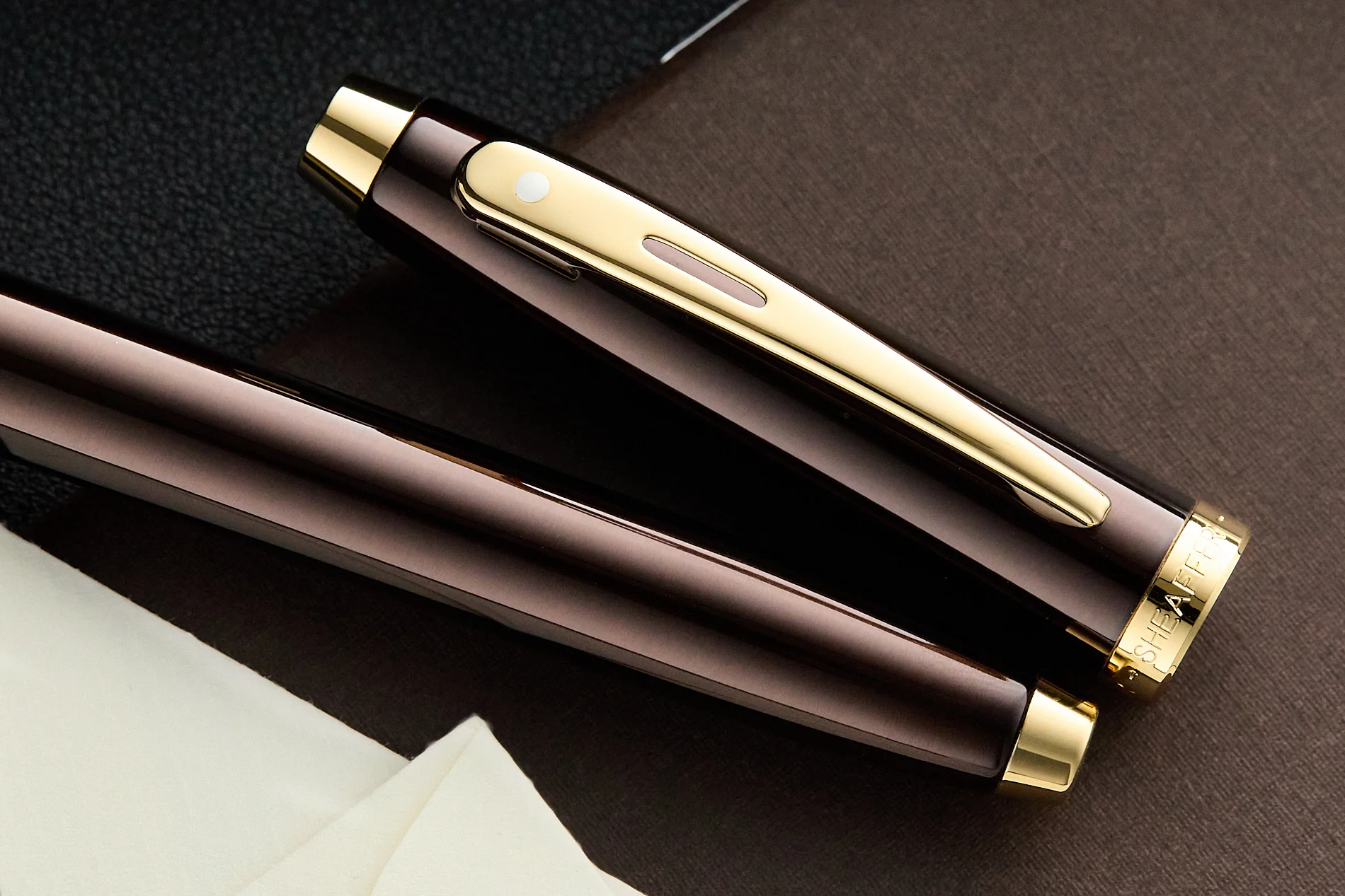 Sheaffer 100 Fountain Pen - Coffee Brown - Image 10