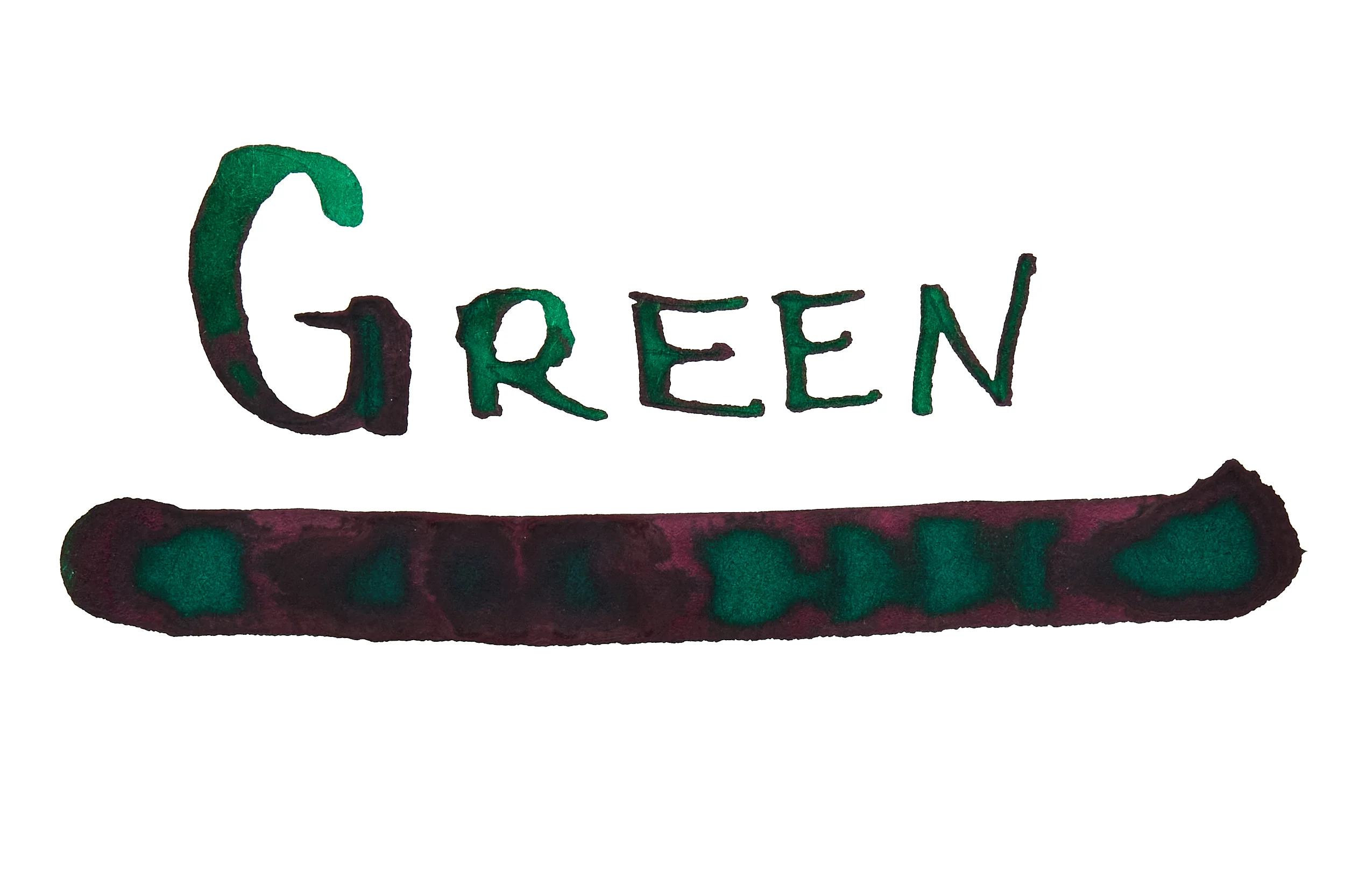 Sheaffer Green - Ink Sample - Image 5