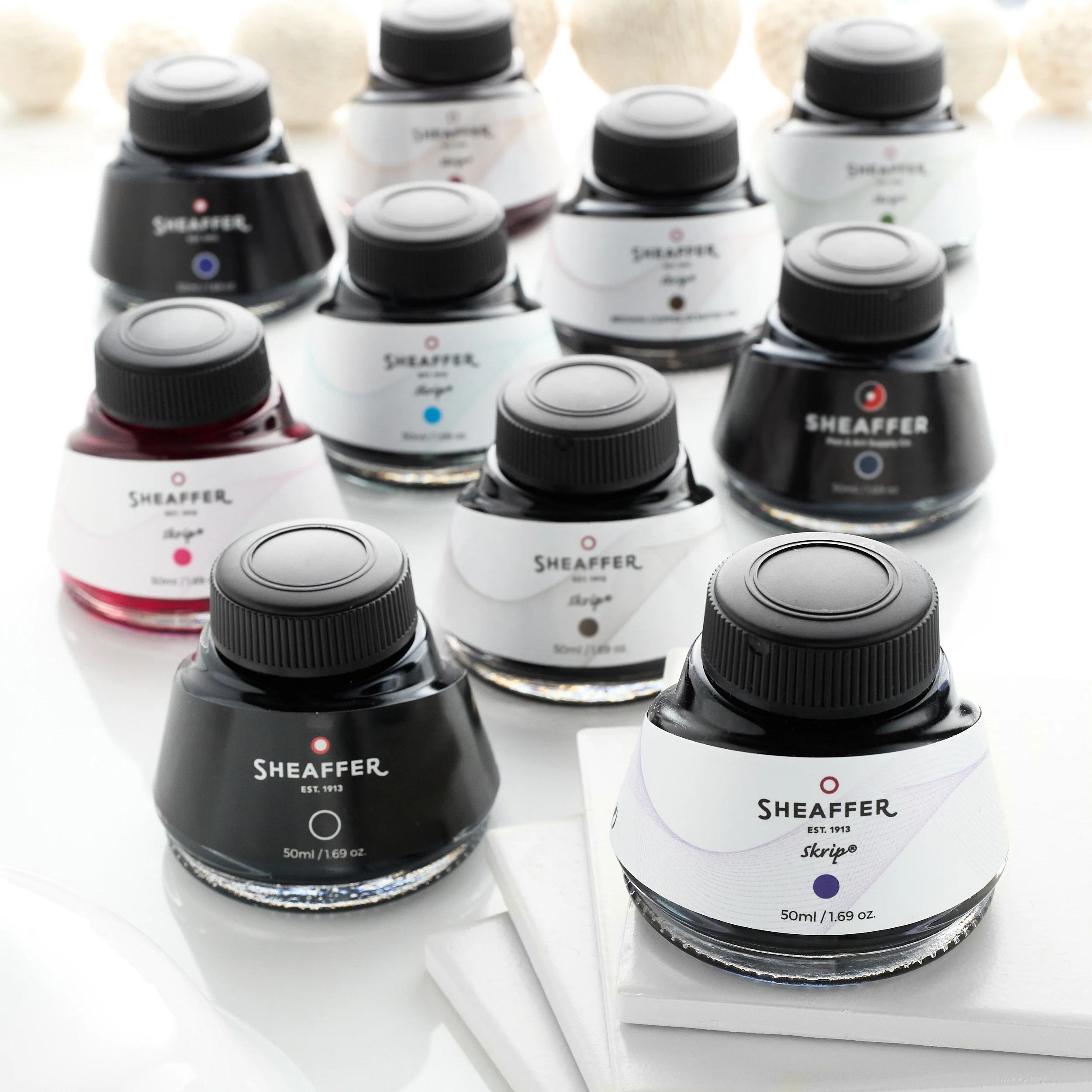 Sheaffer Red - 50ml Bottled Ink - Image 8