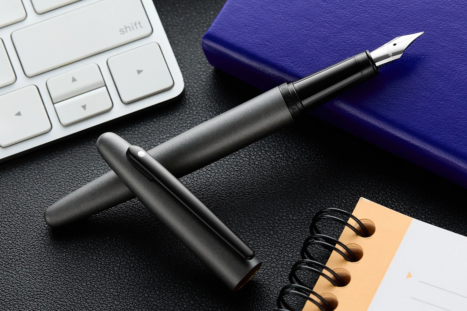 Sheaffer VFM Fountain Pen - Matte Gray/Black - Image 6