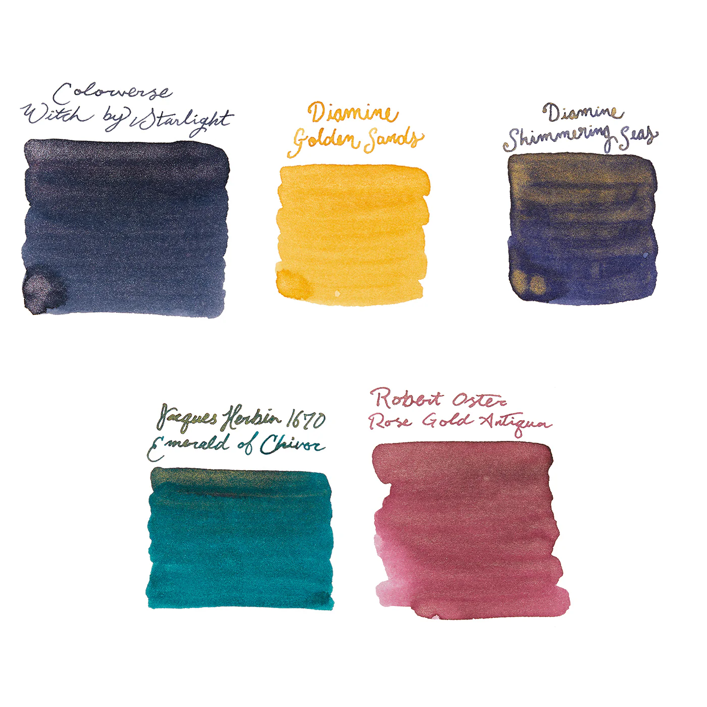 Shimmering Ink Sample Bundle