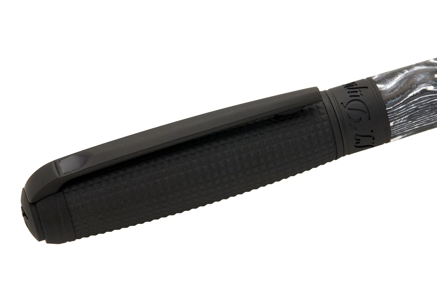 S.T. Dupont Line D Large Carbon Fountain Pen - Dark Storm - Image 7