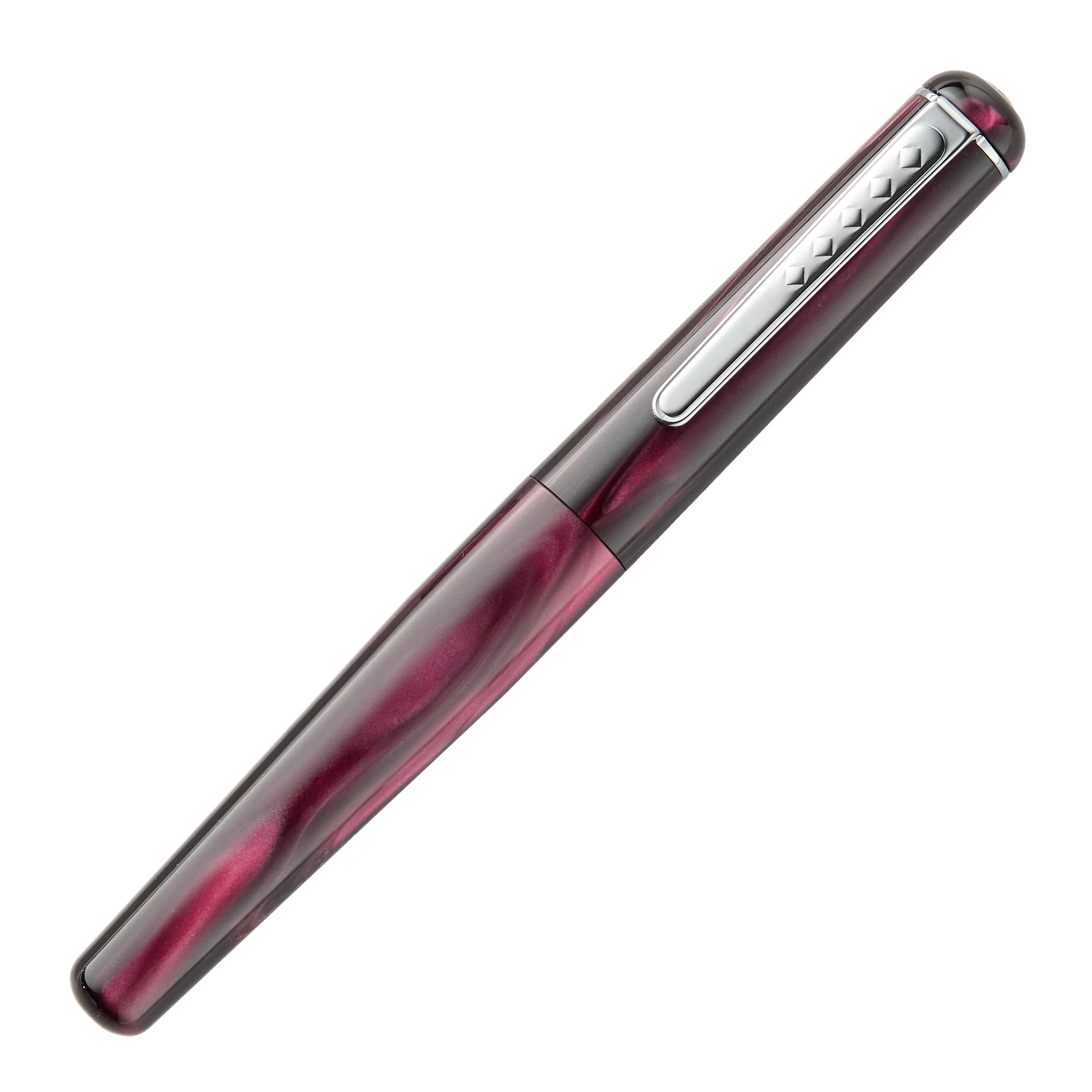 Tom Hessin Charles Fountain Pen - Castle Claret - Image 2