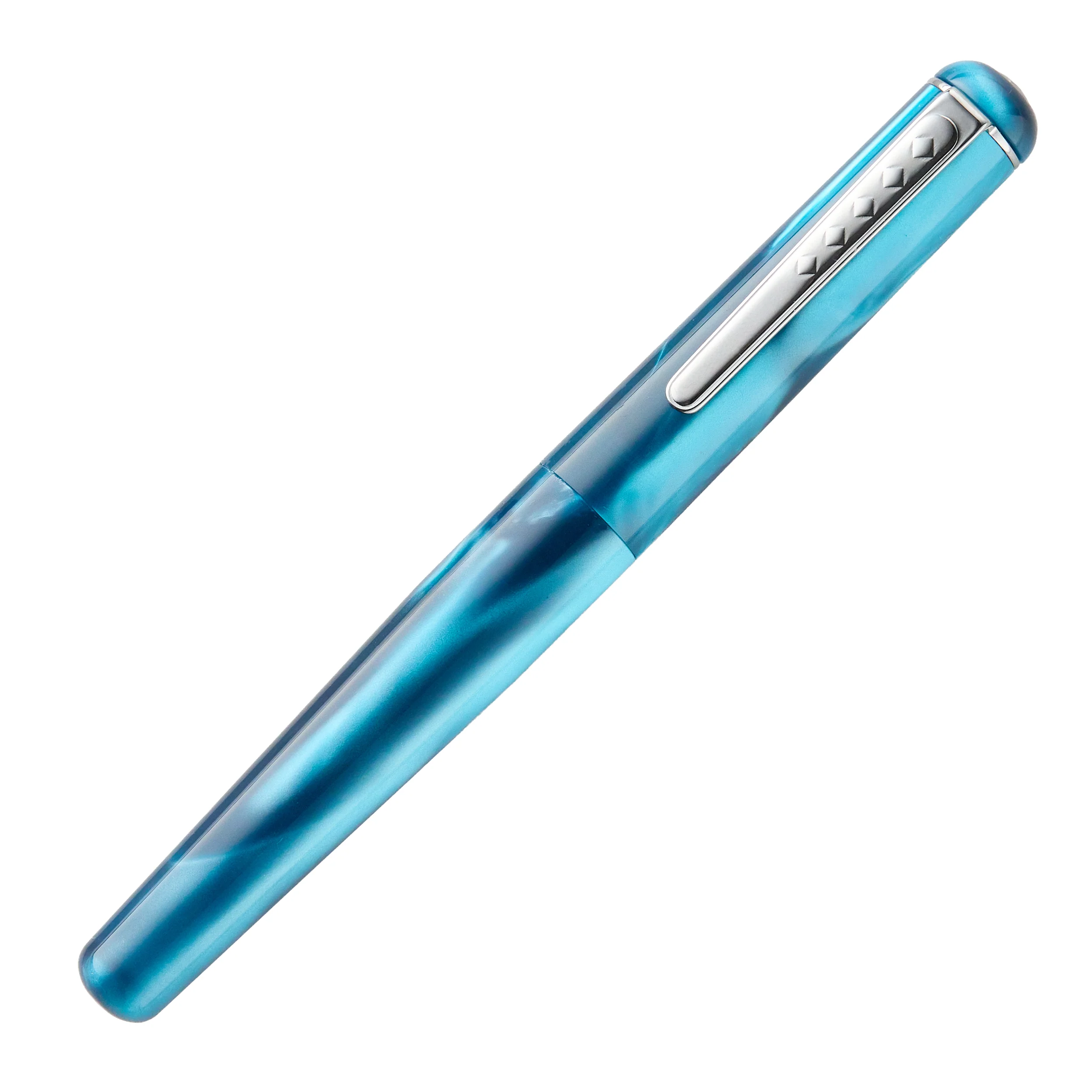 Tom Hessin Charles Fountain Pen - Thames Blue - Image 2