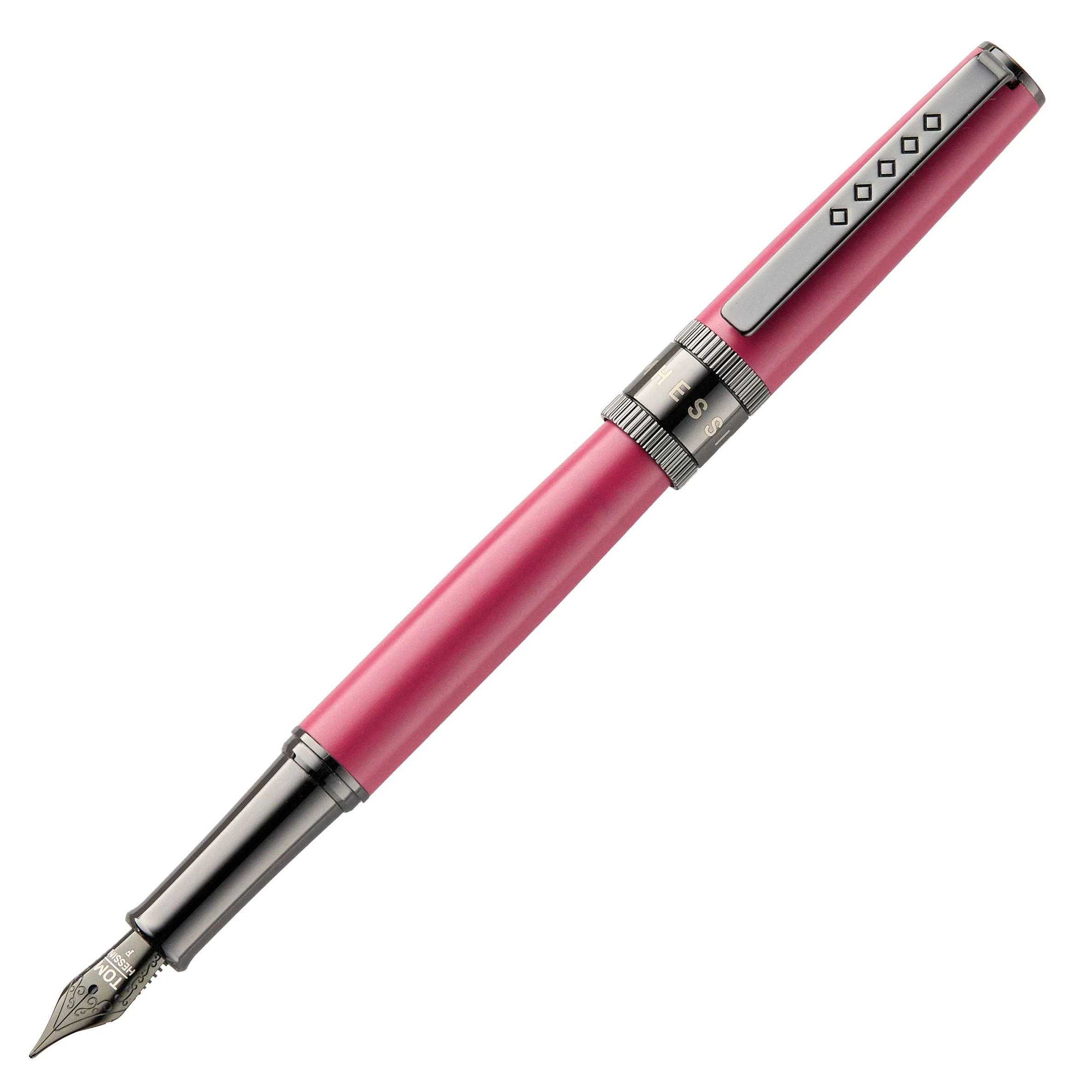 Tom Hessin Rebel Fountain Pen - Jewellers Rouge
