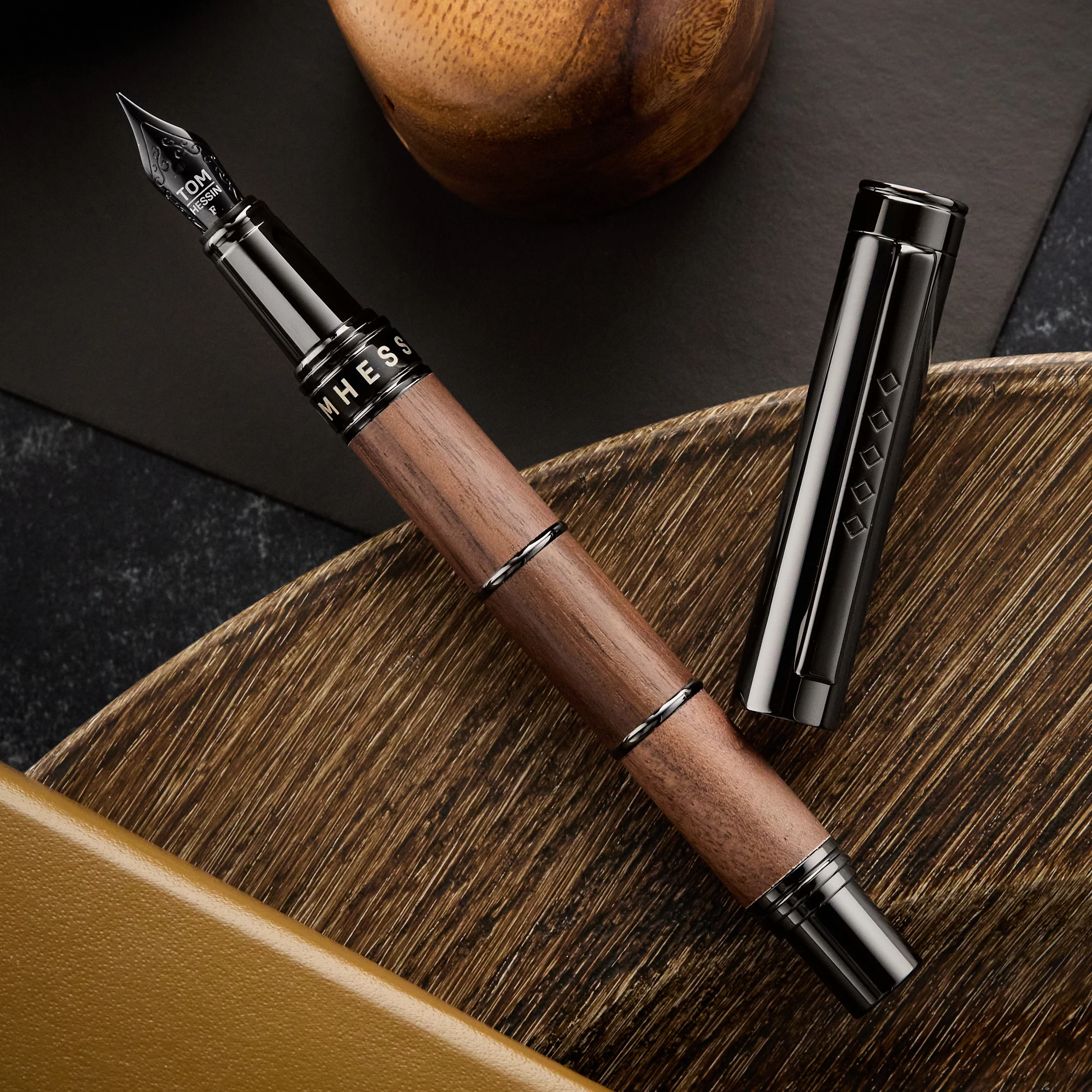Tom Hessin Revolution Fountain Pen - Rustic - Image 5