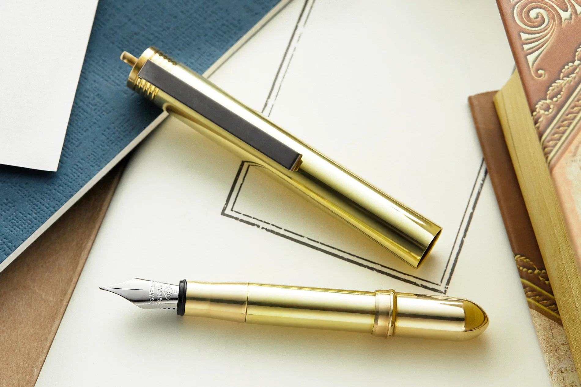 Traveler's Company Fountain Pen - Brass - Image 8