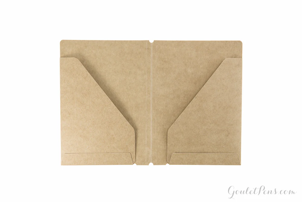 Traveler's Notebook Accessory 010 - Kraft File Folder (Passport) - Image 2