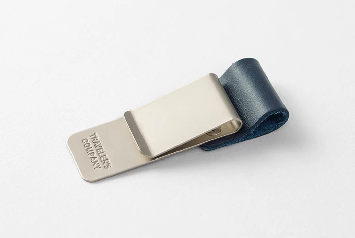 Traveler's Notebook Accessory 016 - Medium Pen Holder, Blue - Image 3
