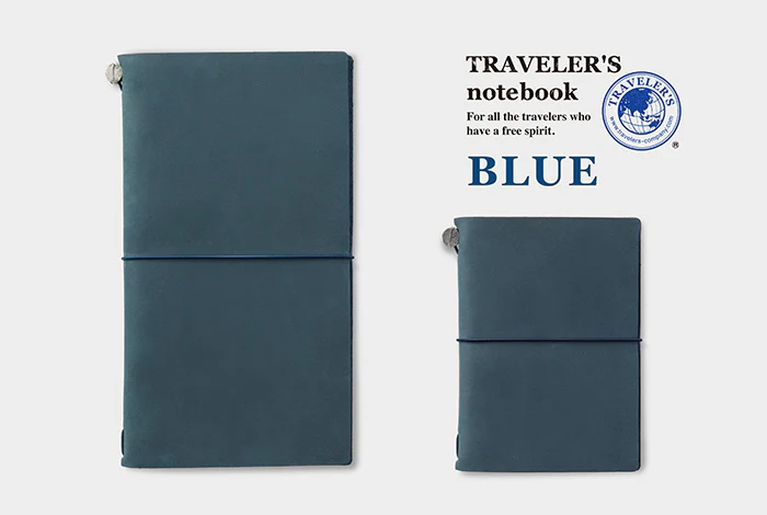 Traveler's Notebook - Blue (Regular) - Image 11