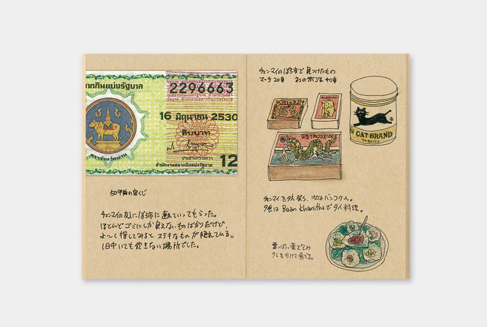 Traveler's Notebook Passport Refill 009 - Kraft Paper Notebook - Image 5
