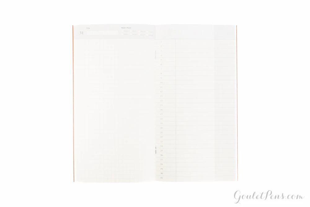 Traveler's Notebook Regular Refill 005 - Diary - Image 2