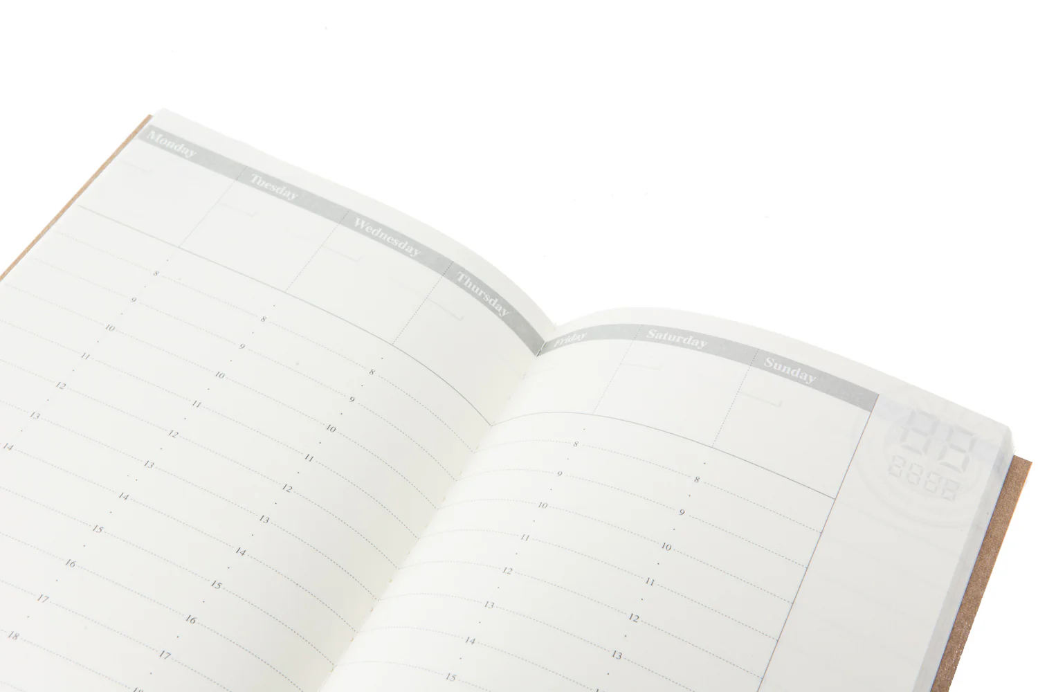 Traveler's Notebook Regular Refill 018 - Weekly Planner - Image 4