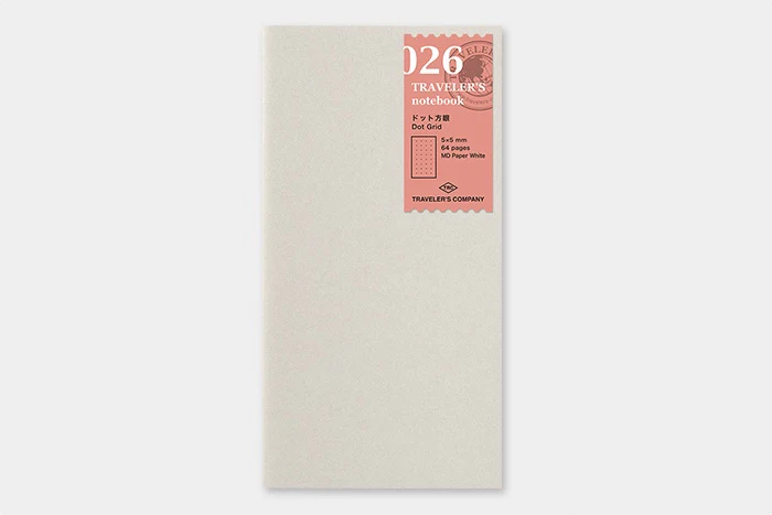 Traveler's Notebook Regular Refill 026 - Dot Grid - Image 6