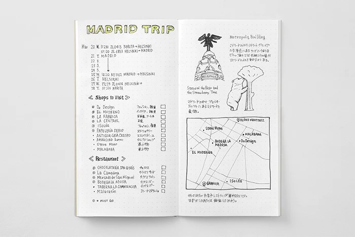 Traveler's Notebook Regular Refill 026 - Dot Grid - Image 7