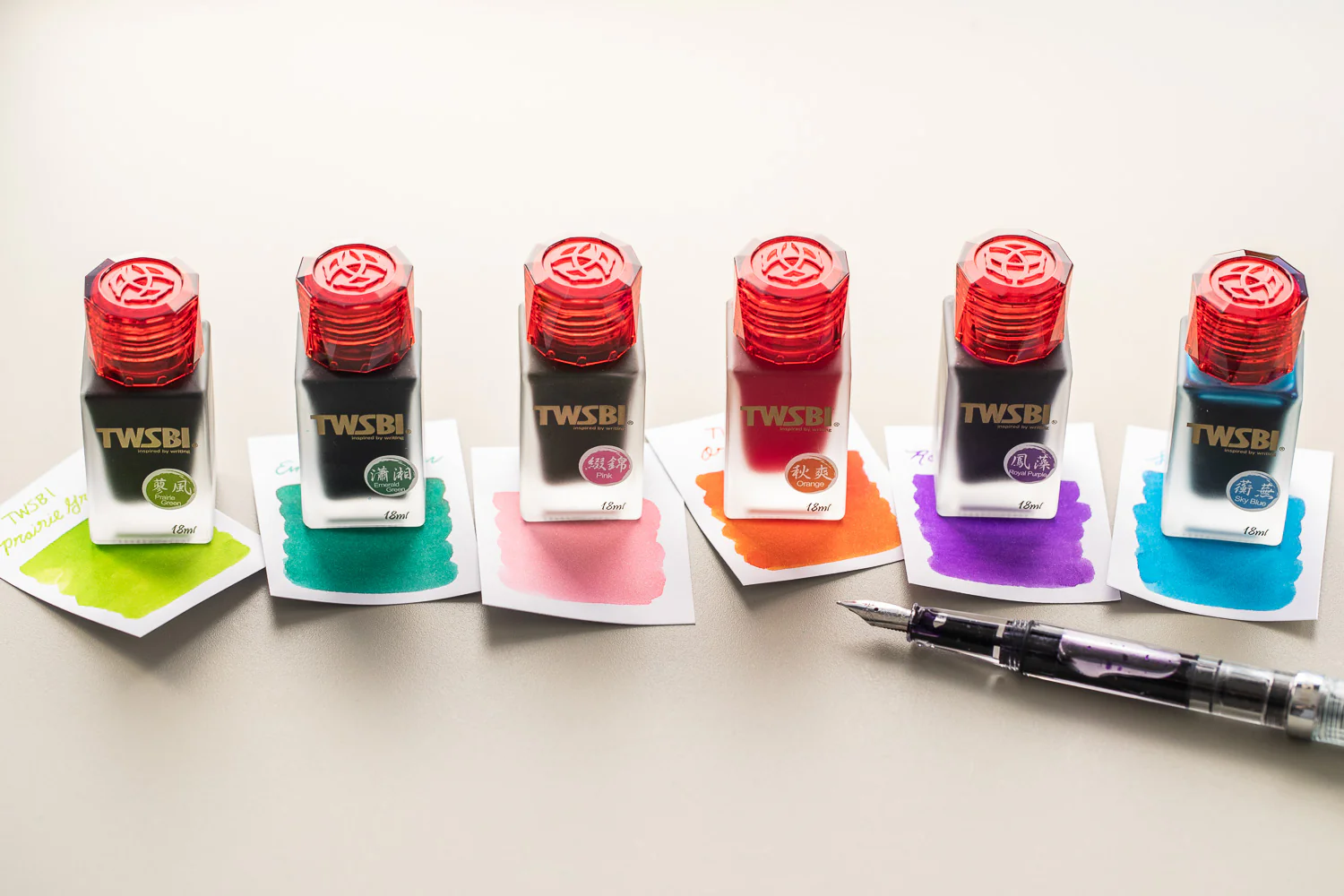 TWSBI 1791 Emerald Green - 18ml Bottled Ink - Image 3
