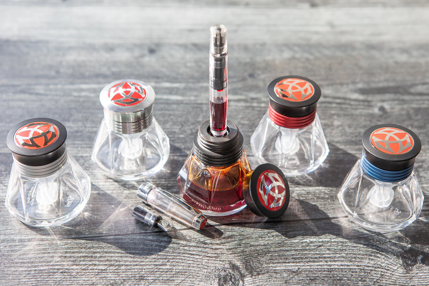 TWSBI Diamond 50 Ink Bottle - Red - Image 2