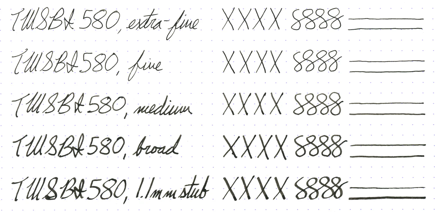 TWSBI Diamond 580 Fountain Pen - Clear - Image 11
