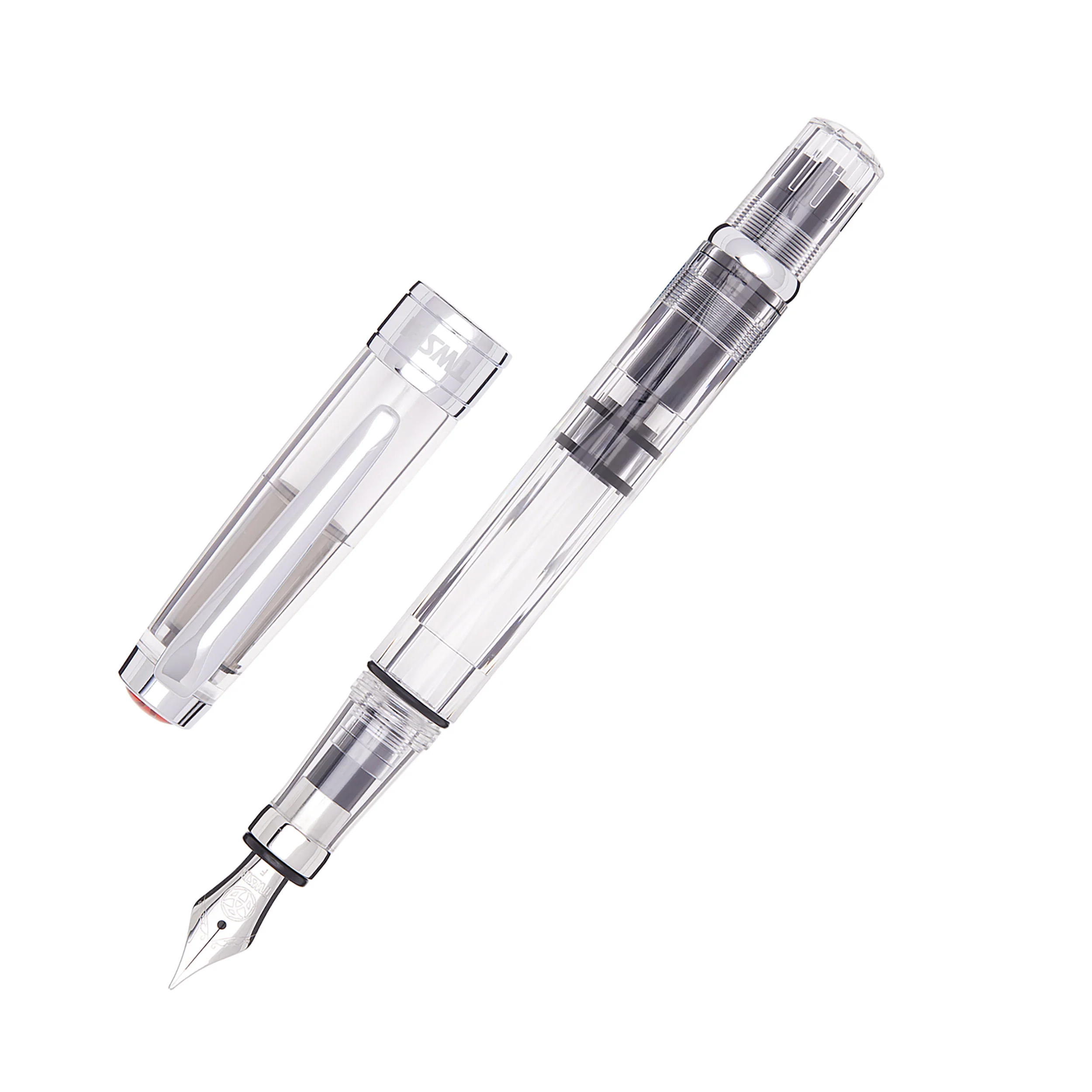 TWSBI Diamond 580 Fountain Pen - Clear - Image 3