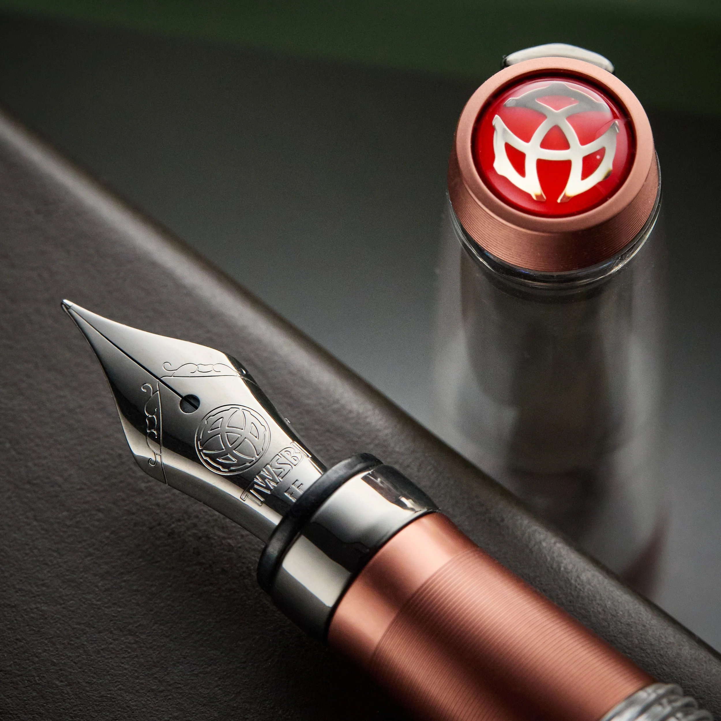 TWSBI Diamond 580ALR Fountain Pen - Affogato w/ Onyx - Image 4