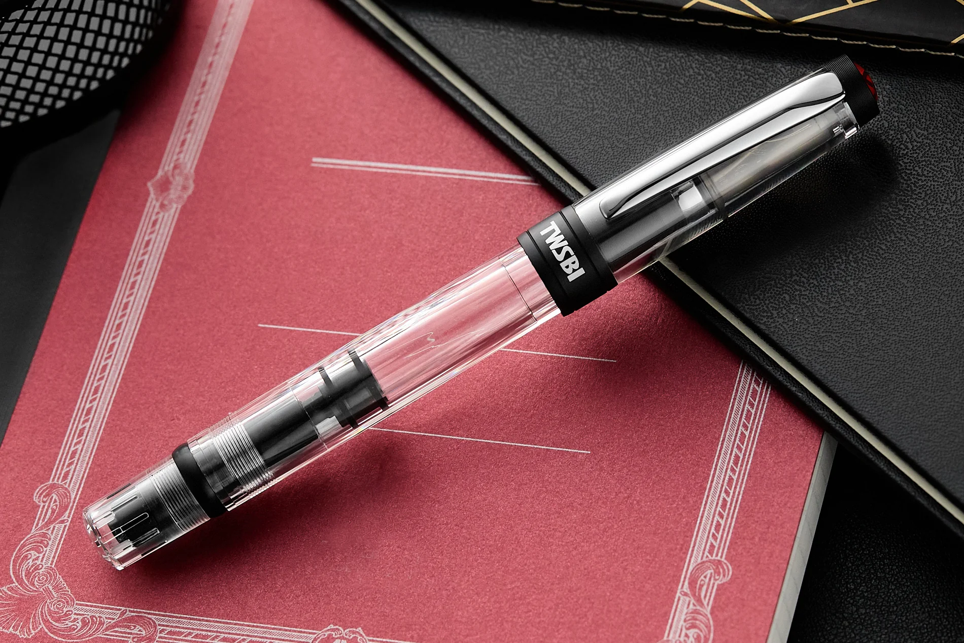 TWSBI Diamond 580ALR Fountain Pen - Black - Image 7