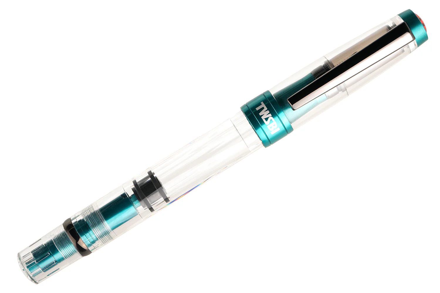 TWSBI Diamond 580ALR Fountain Pen - Caribbean w/ Onyx - Image 8