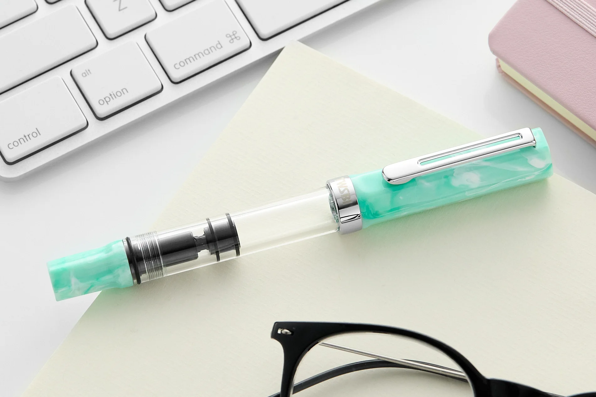 TWSBI ECO Fountain Pen - Amazonite - Image 8