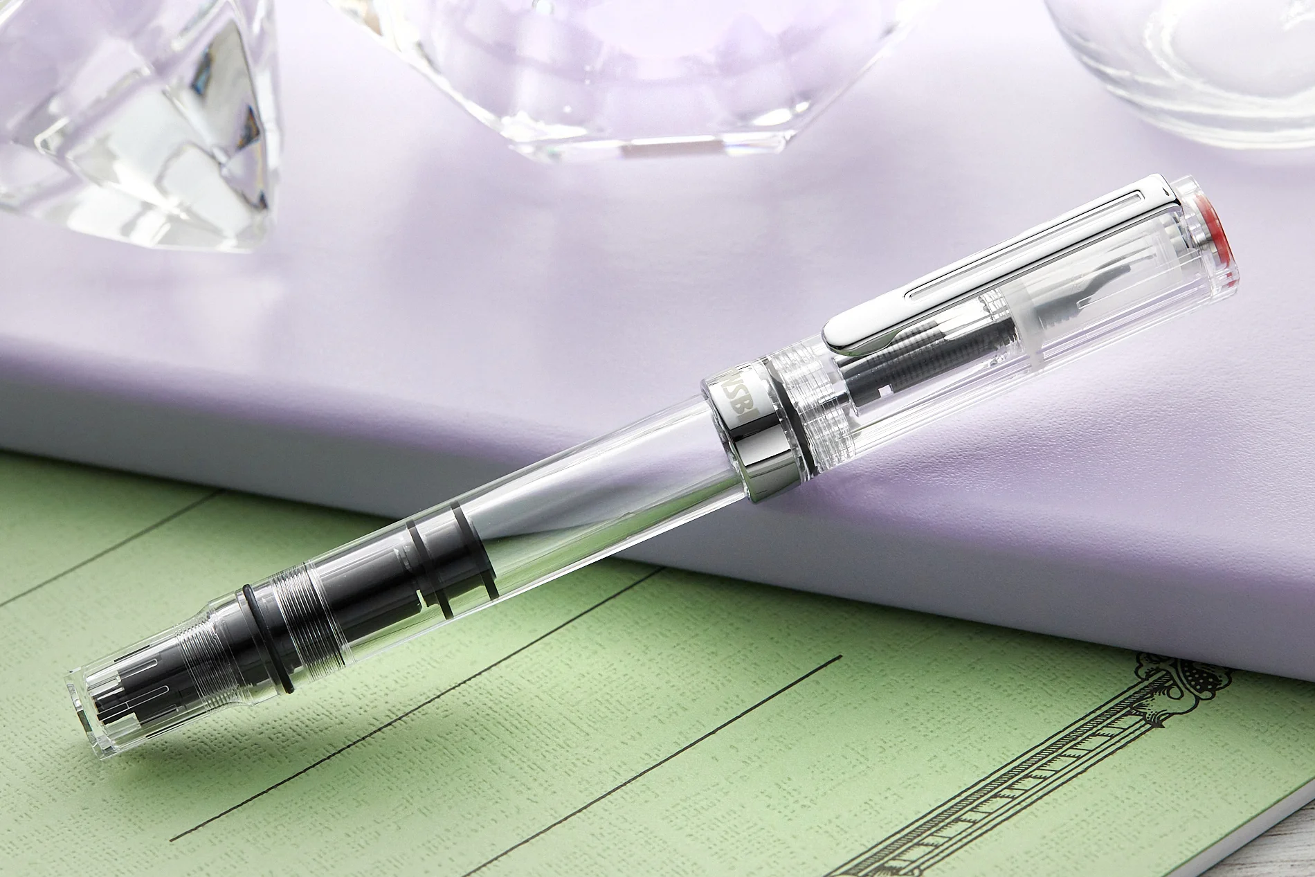 TWSBI ECO Fountain Pen - Clear - Image 9