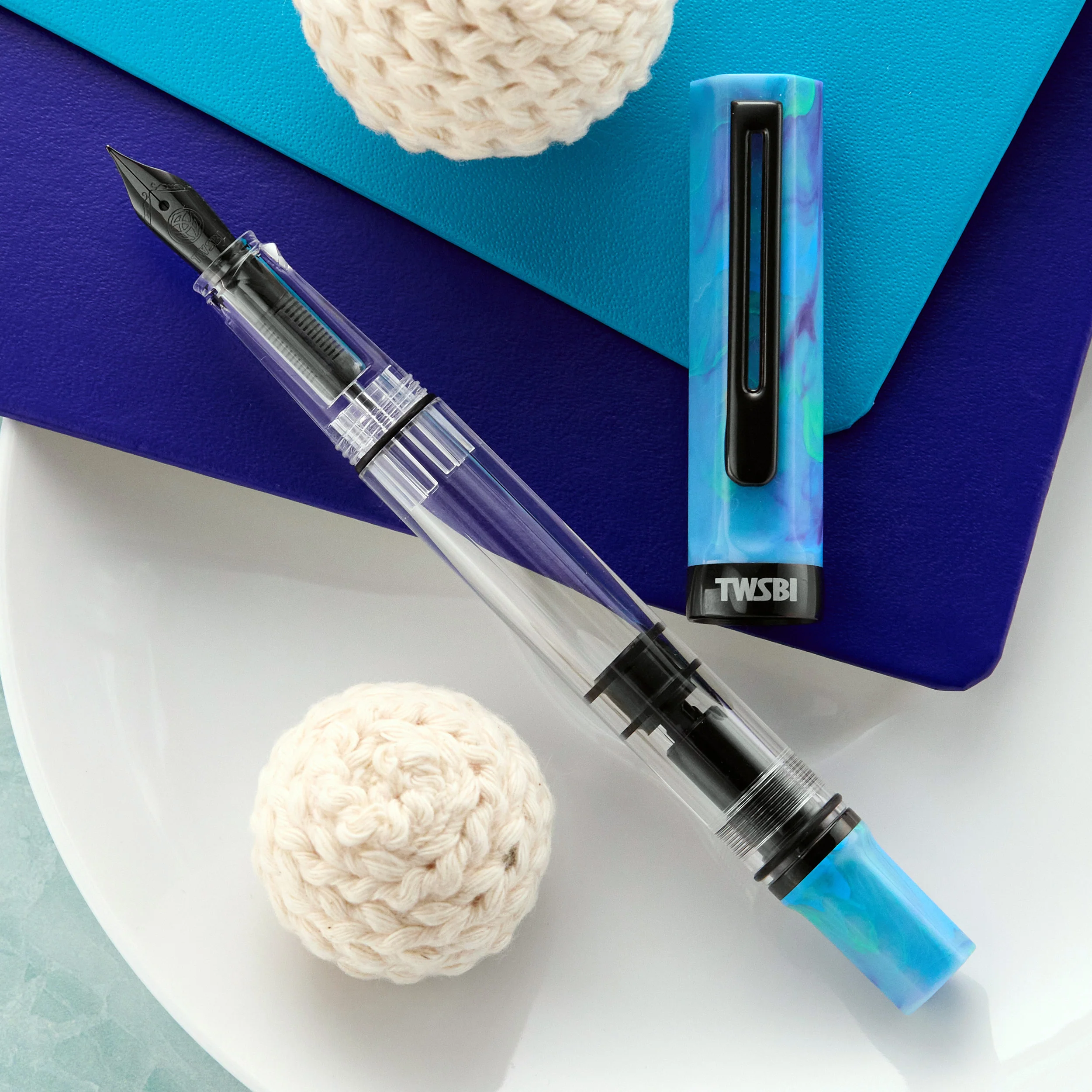 TWSBI ECO Fountain Pen - Cosmo w/ Onyx - Image 10